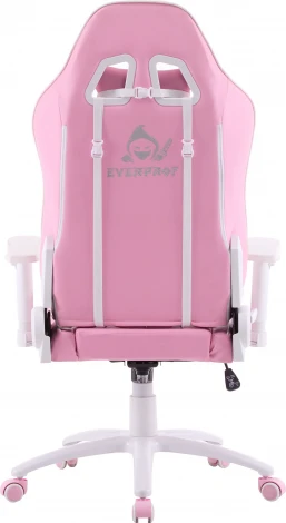 Геймерское кресло Everprof Katana Экокожа Розовый арт.EP Katana PU White Pink