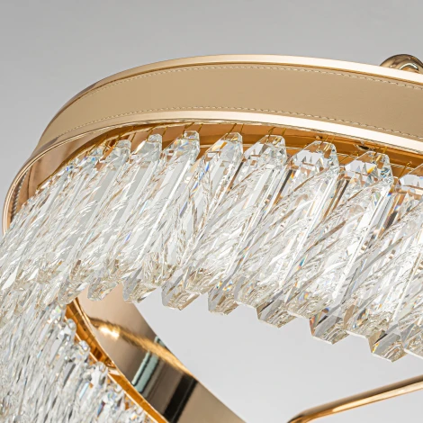 Подвесная люстра Favourite Visconte 4304-8P (LED, 220V, на цепи, круглые)