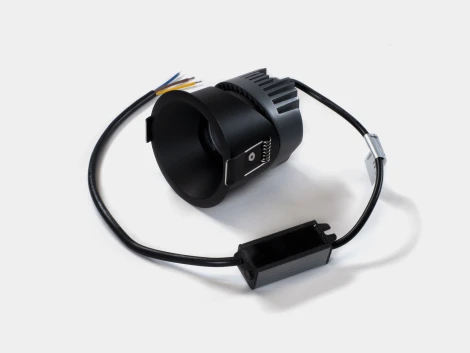 Светильник встраиваемый 12Вт 55° IP65 черный 4000К поворотный SWG RC RC-D84-12-BL-NW65