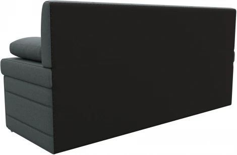 Диван кухонный прямой Лео (Серый/Рогожка) Лига Диванов арт.123763