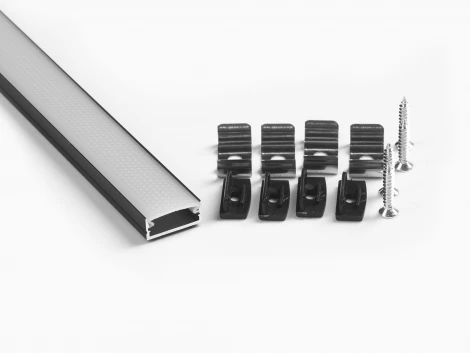 Профиль для светодиодной ленты накладной 2м LEDS POWER 008400