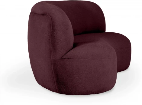 Диван Patti 1900 ОГОГО (арт.853240), (Мех/Фиолетовый)