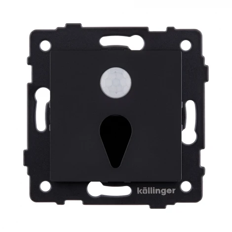 Подсветка для лестницы с датчиком движения, рассеянный свет черный матовый Kollinger REA-044BM для Aspekt, Eleganz, Reflex