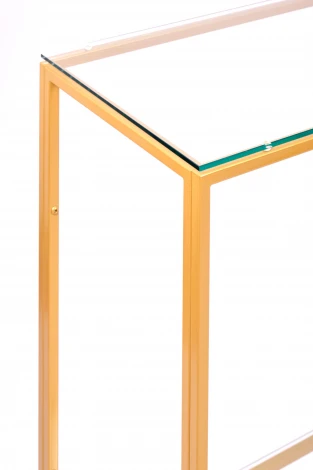 Консольный стол AllConsoles 1081-CG clear золотой