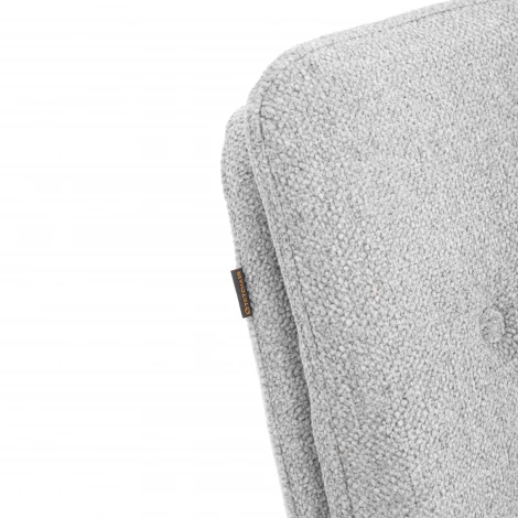 Кресло лаунж Oslo/Осло крестовина, велюр/букле, VT shape silver Tetchair 25433