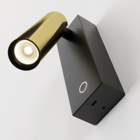 Спот для чтения с выключателем Maytoni Twist C078WL-L3BBS3K (LED, 220V)