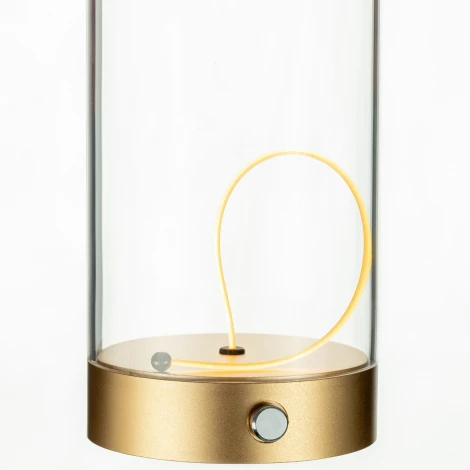 Настольная лампа светодиодная с аккумулятором IP40 Citilux Streng CL811012 (диммер, круглые)