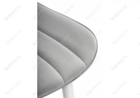 Стул на металлокаркасе Бриджеш velutto 52 / белый