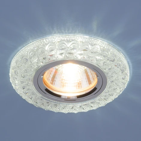 Встраиваемый точечный светильник Elektrostandard 2180 MR16 CL прозрачный