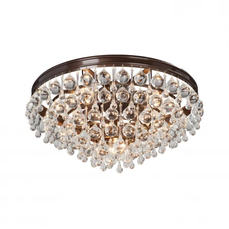 Потолочная люстра Vitaluce V5865-7/9PL (220V, хрусталь)