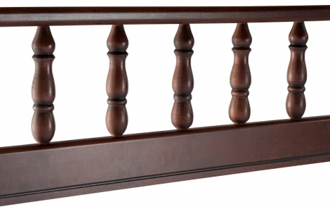 Деревянный стол Woodville Кассиль орех с коричневой патиной 450829