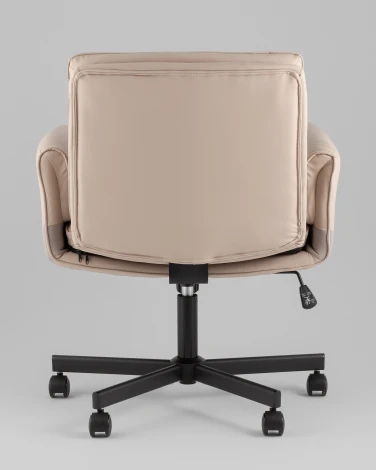 Кресло офисное TopChairs Foldo с откидными подлокотниками бежевое TopChairs УТ000042106