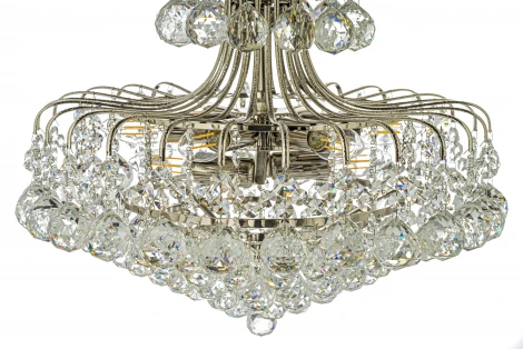 Подвесная люстра Arti Lampadari Alanno E 1.5.50.100 N (220V, хрусталь, на цепи)