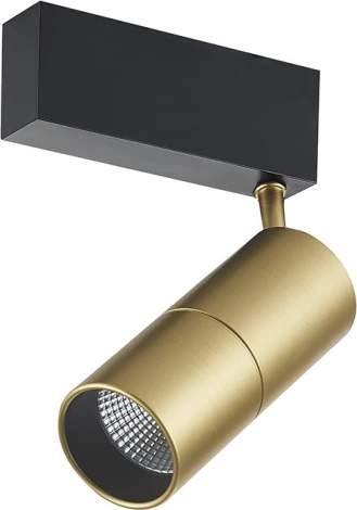 Трековый светильник магнитный 10W 24V Donolux Heck DL18789/01M Brass (LED)