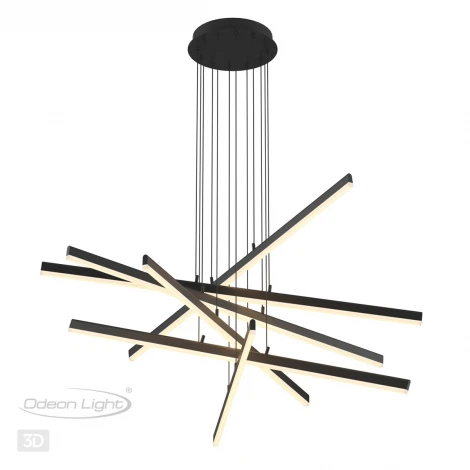 Подвесной линейный светильник LED Odeon Light Rudy 3890/96L (220V, на тросе)