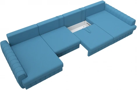 Диван П-образный Лига-057 НПБ Лонг Лига Диванов (Рогожка) арт.129324