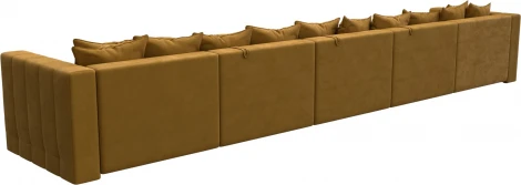 Диван П-образный Лига-052 НПБ МегаЛонг Лига Диванов (Велюр) арт.128874