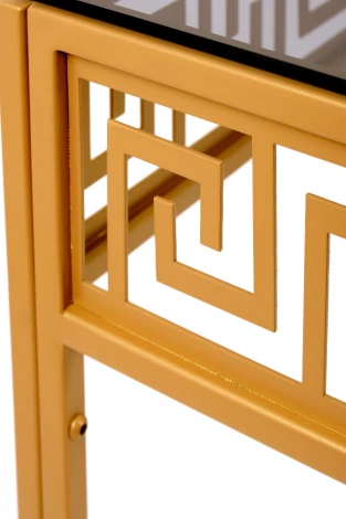 Консольный стол AllConsoles 1063-CG grey золотой