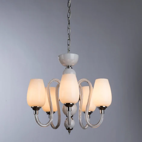 Подвесная люстра Arte Lamp Lavinia A1404LM-5WH