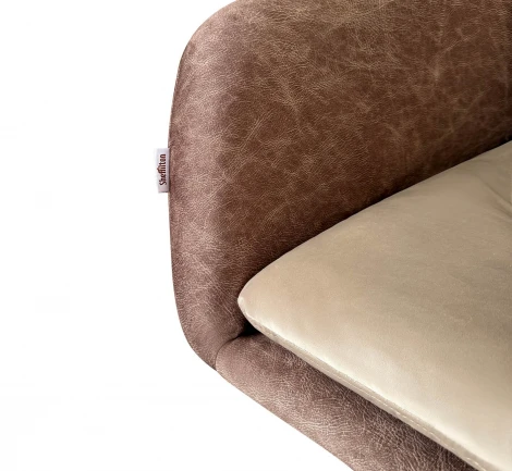 Стул Sheffilton SHT-ST43-2/S183 какао/ванильный крем/светлый орех 8381611104