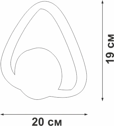 Настенный светильник светодиодный Vitaluce V46100-0/1A (220V)