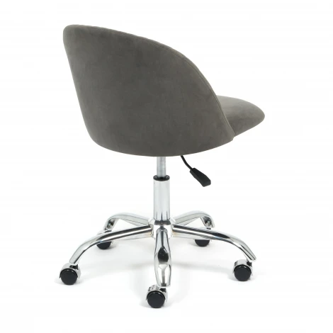 Кресло MELODY серый (флок)