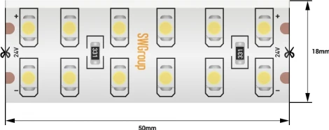 Светодиодная лента SWG SWG3240-24-19.2-W-65