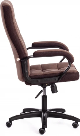 Компьютерное кресло игровое Tetchair TRENDY (Флок,Ткань/Коричневый)