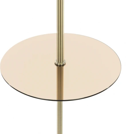 Торшер с полкой бахрома Citilux Базель CL407933T (220V, выключатель)