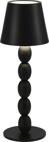 Настольная лампа ST Luce Ease SL1011.404.01 Черный/Черный LED 1*3W (220V, сенсорный выключатель)