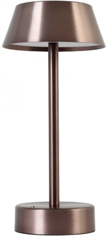 Интерьерная настольная лампа Crystal Lux Santa LG1 COFFEE