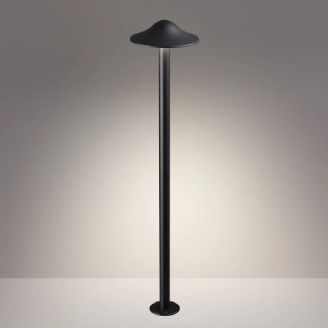 Уличный наземный светильник Novotech Fung 359302 STREET черный IP65 LED 7W 4000K 220V (круглые)