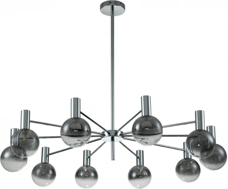 Люстра потолочная на штанге Collana V000225 (13015/10R Chrome) (220V, шар)