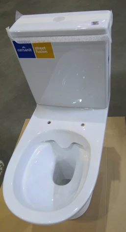 Унитаз-компакт Cersanit Street Fusion Clean On 011 3/5 DPL EO slim