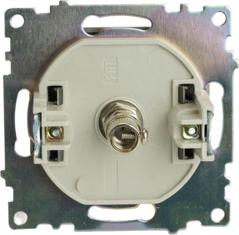 ТВ-розетка (графит) Stekker Катрин 49419