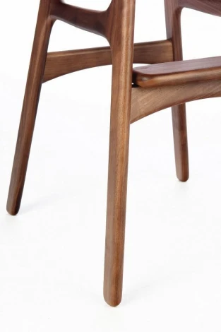 Барный стул Buch 3 Белый кожа