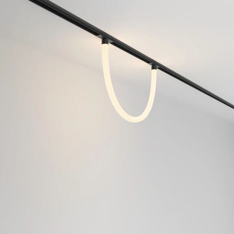 Трековый подвесной светильник с гибким неоном гибкий 48V Tau Exility 3000K 20Вт 360° LED (магнитный) Maytoni Technical TR101-2-20W3K-B