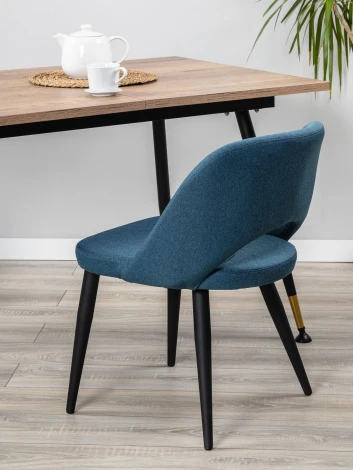 Стул R-Home Lars БлюАрт/Чёрный