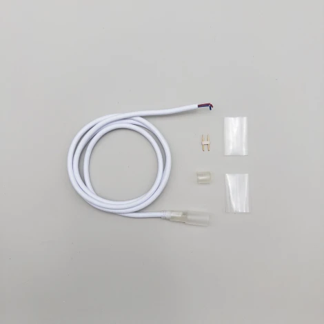 Установочный комплект для светодиодного Дюралайта 24В Ø13 мм, Белый Laitcom F3-24V-W