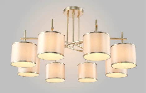 Потолочная люстра Crystal Lux Sergio PL8 GOLD