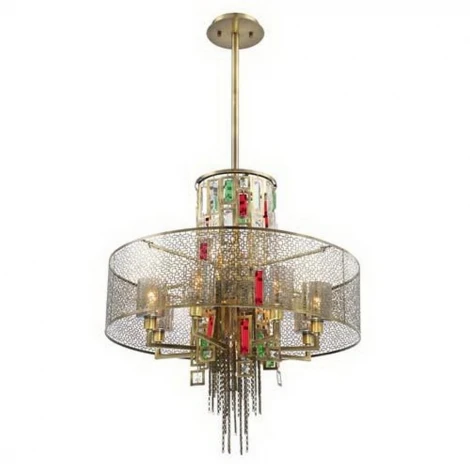 Подвесная люстра Crystal Lux New York SP12