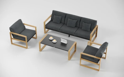 Лаунж зона Gardenini Premium Elegante long LPELG.010800.S3