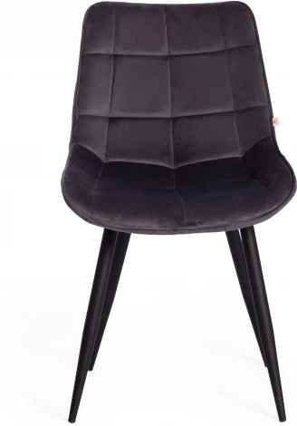 Обеденный стул Tetchair ABRUZZO (Металл,Ткань/Серый,Черный) 15556