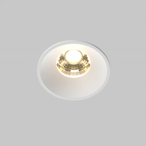 Встраиваемый светильник Maytoni Round DL058-7W2.7K-W (LED, 220V, круглые)