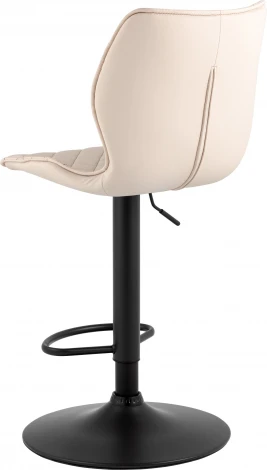 Стул барный Dome экокожа светло-серый Stool Group арт.УТ000039362