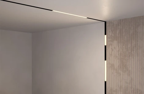 Трековый линейный светильник 48V Basis Gravity 4000K 12Вт 120° LED (магнитный) Maytoni Technical TR074-2-12W4K-B