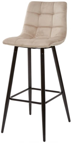 Барный стул M-City LECCO UF910-01 LATTE, велюр