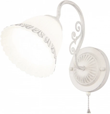 Бра с выключателем Arte Milano AM340800 340800/1W WT+SL (220V)