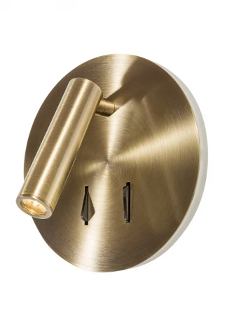 Бра для чтения Crystal Lux CLT 223 223W BZ (LED, 220V, выключатель)