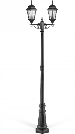 Наземный фонарь Oasis Light 91409MA Bl ромб (220V, фонарь, IP44)